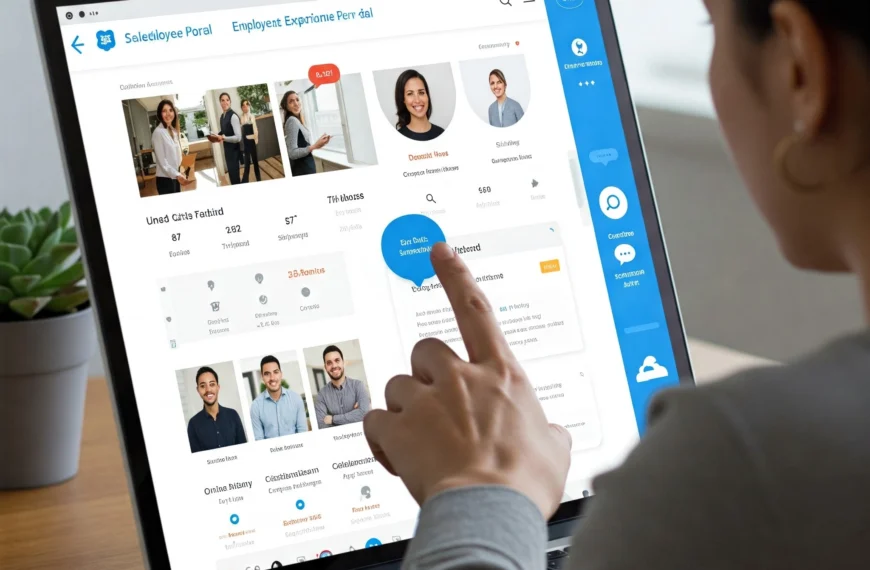 Salesforce Experience Cloud based Employee portal
