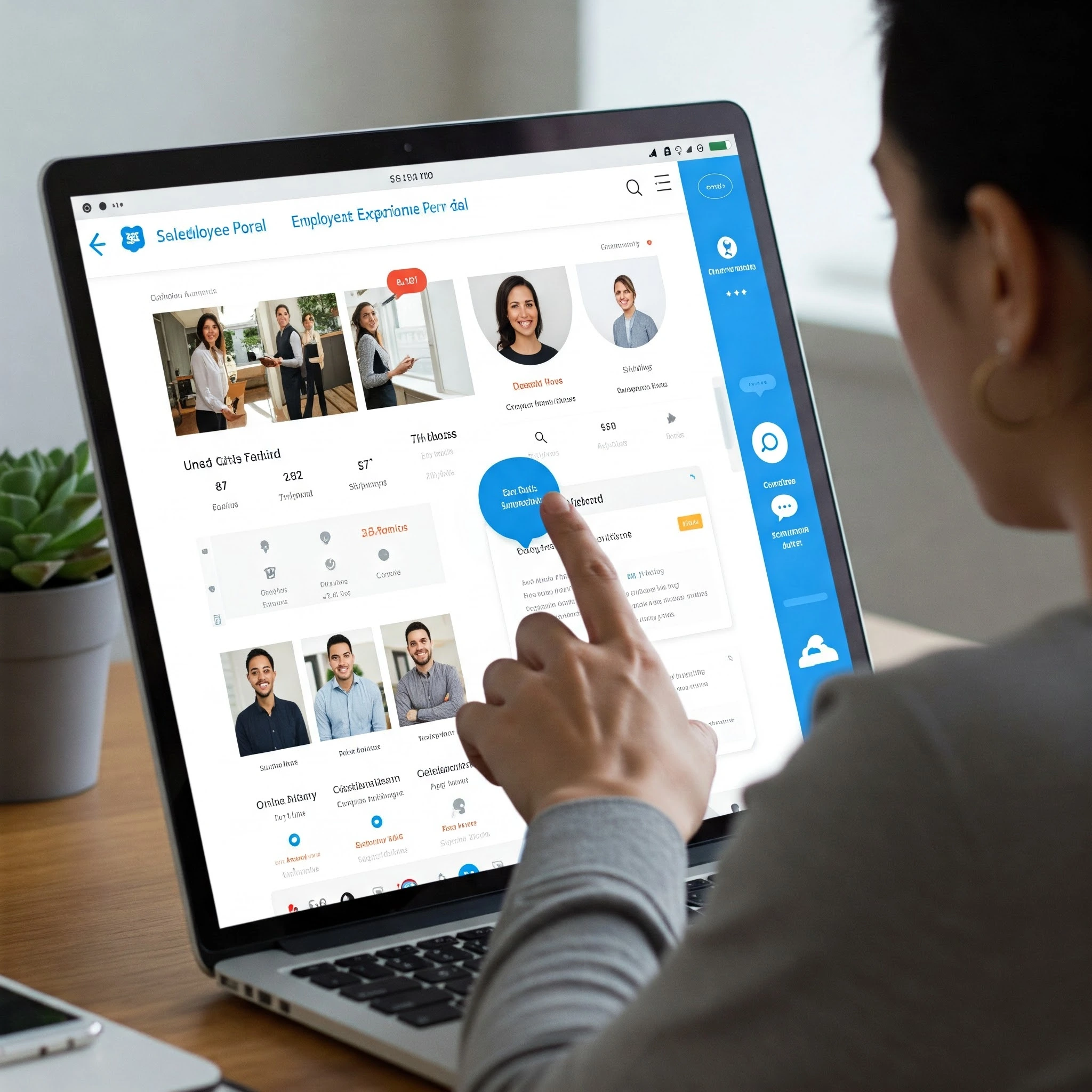 Salesforce Experience Cloud based Employee portal