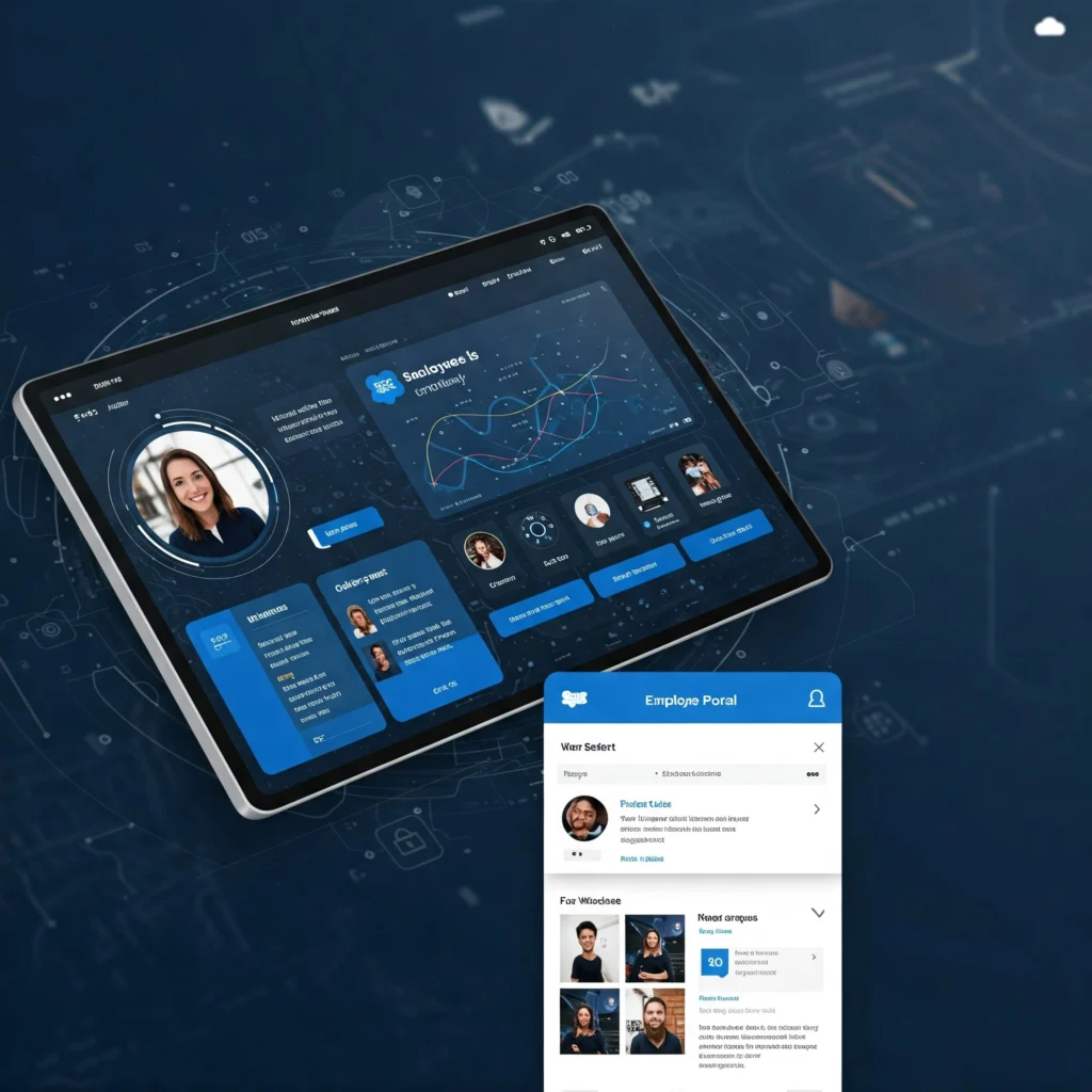Salesforce Experience Cloud based Employee portal